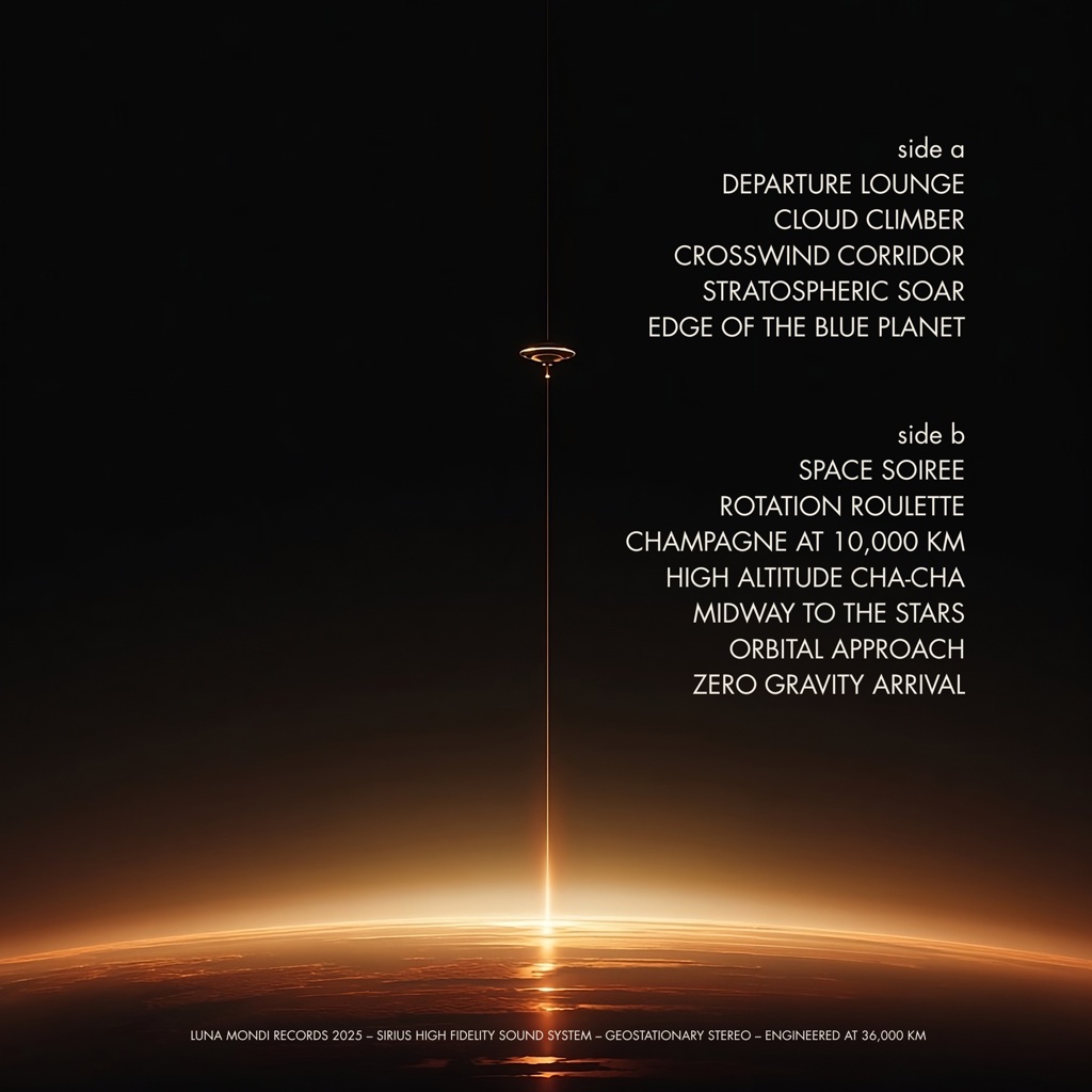 Space Elevator back cover